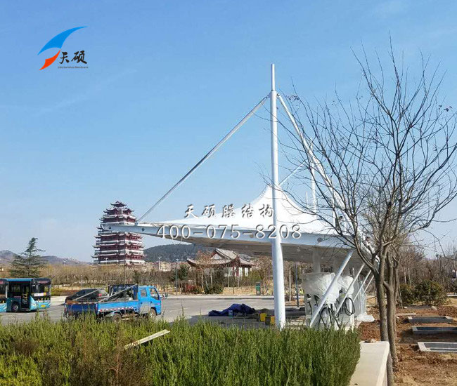 山東山亭區膜結構停車棚